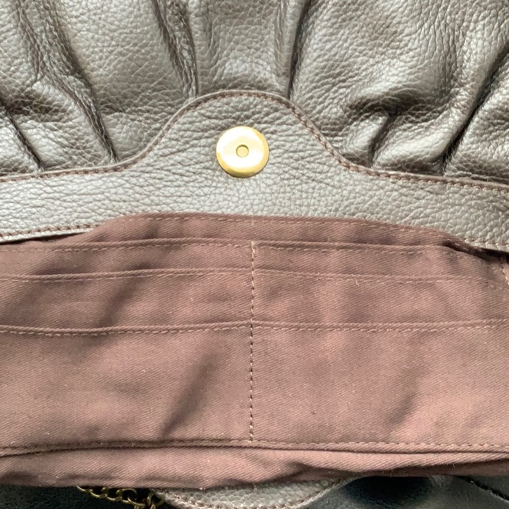 Talbots Brown Leather Handbag - Picture 8 of 8